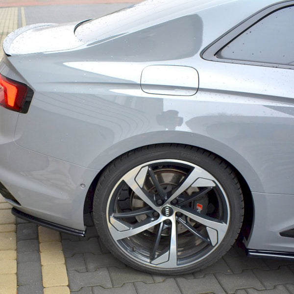 Audi - RS5 Coupe / Sportback F5: Maxton Rear Side Splitters