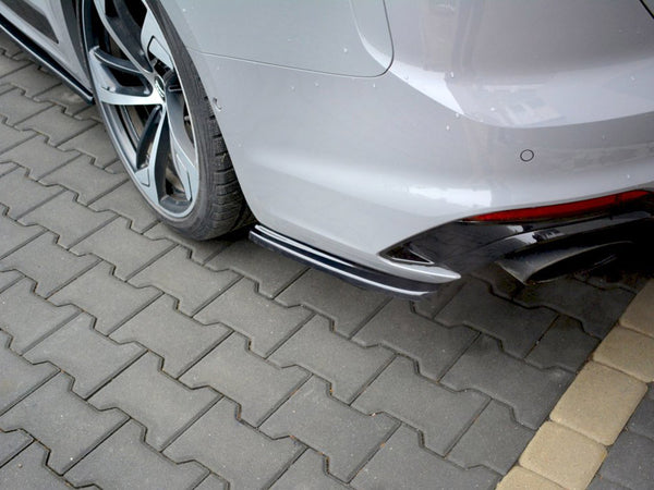 Audi - RS5 Coupe / Sportback F5: Maxton Rear Side Splitters