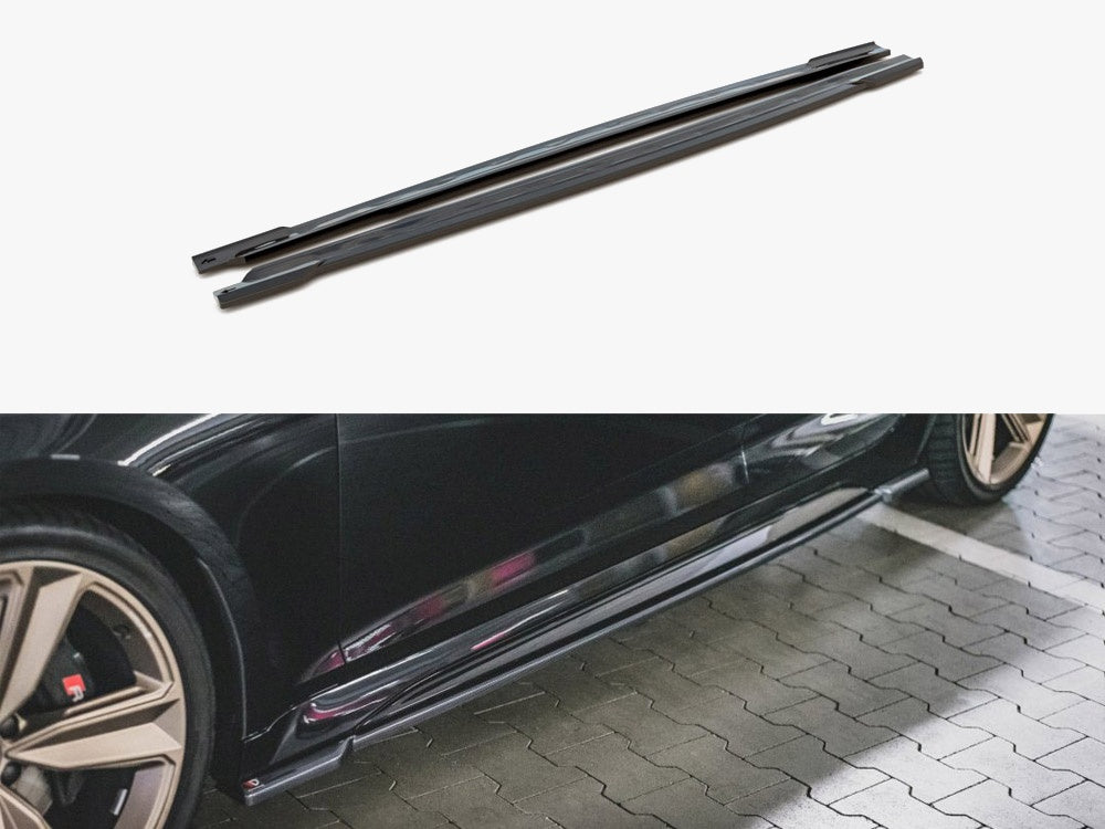 Audi - RS5 Sportback F5 Facelift: Maxton Side Skirts