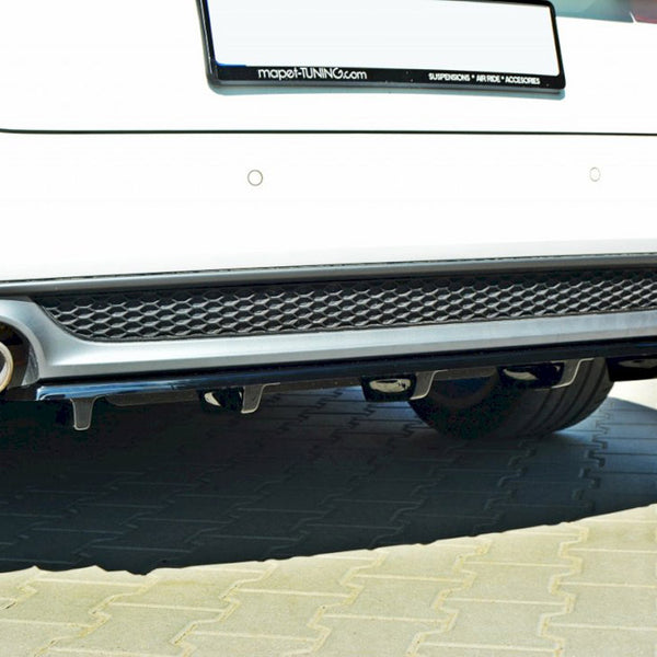 Audi - A6 C7 S Line Avant (2011-2014): Maxton Central Rear Splitter