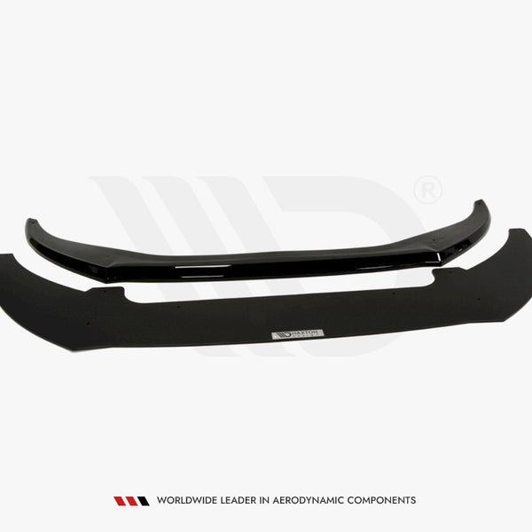 Audi - S6 / A6 C7 S Line (2 Splitters = 1 SET) (2011-2014): Maxton Front Racing Splitter