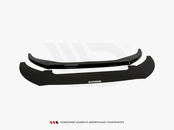 Audi - S6 / A6 C7 S Line (2 Splitters = 1 SET) (2011-2014): Maxton Front Racing Splitter