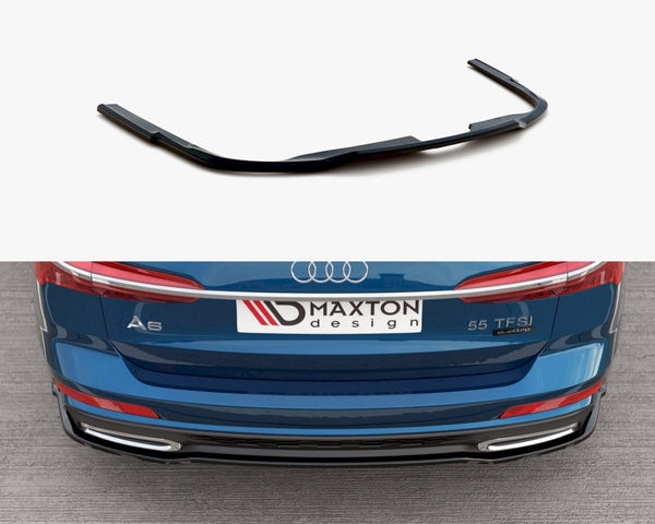 Audi - A6 S Line C8: Maxton Central Rear Splitter