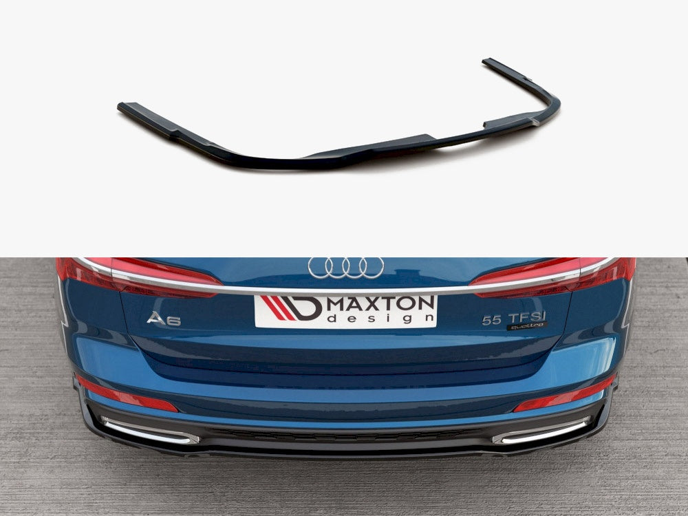 Audi - A6 S Line C8: Maxton Central Rear Splitter