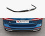 Audi - A6 S Line C8: Maxton Central Rear Splitter (Vertical Bars)