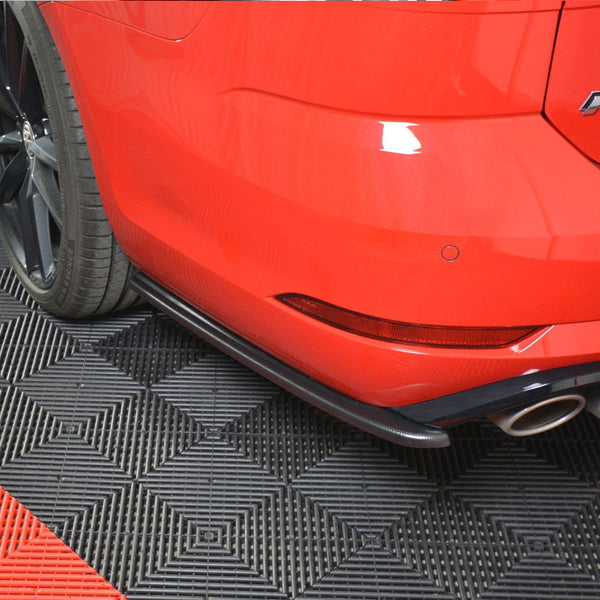 VW - Golf 7 R Variant Facelift: Maxton Rear Side Splitters V1