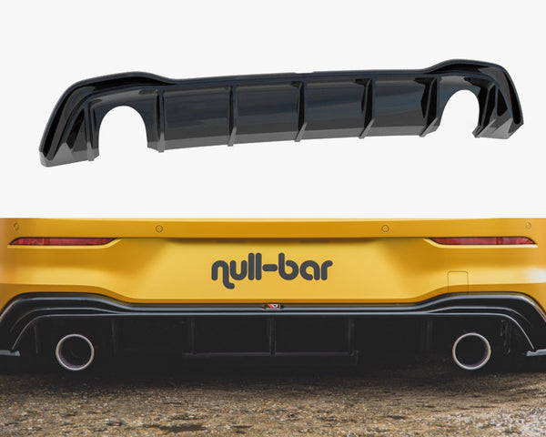 VW - Golf MK8 (GTI Look): Maxton Rear Diffuser