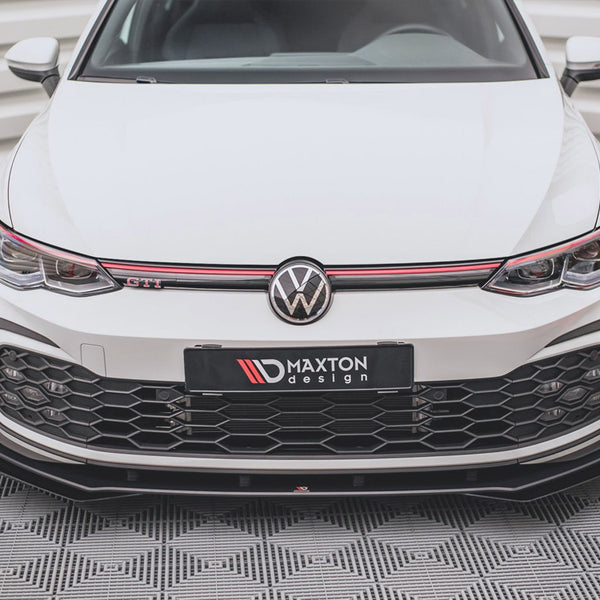 VW - Golf GTI MK8: Maxton Front Bumper Wings (Canards)