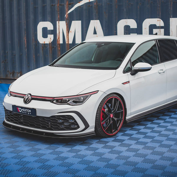 VW - Golf GTI / GTE / GTD / R Line MK8: Maxton Front Splitter V1