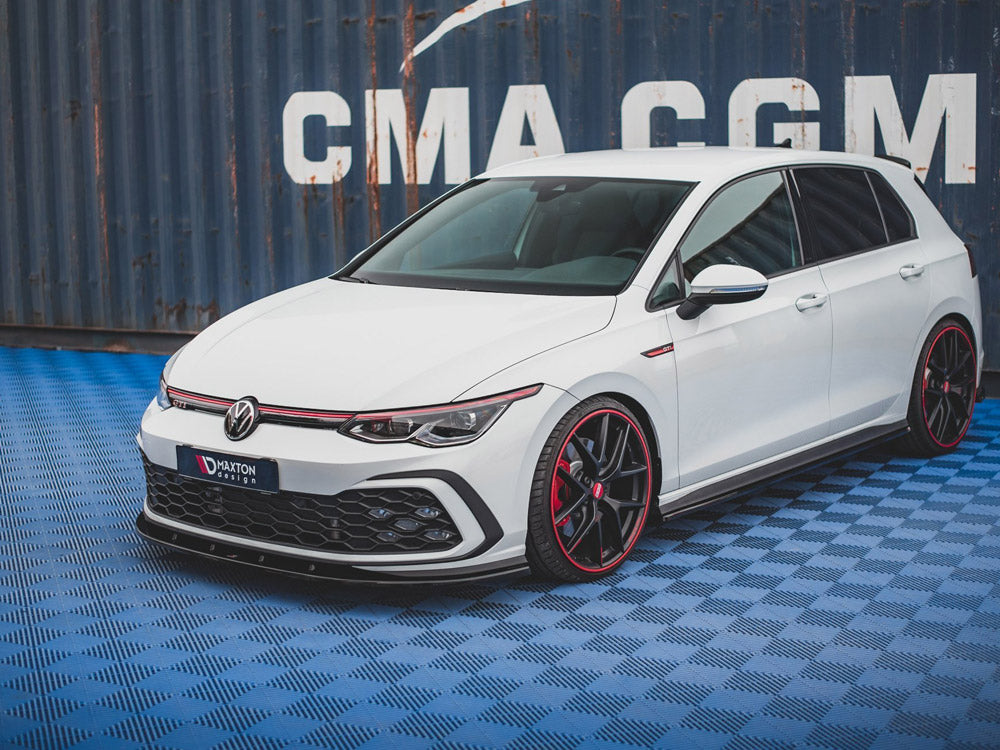 VW - Golf GTI / GTE / GTD / R Line MK8: Maxton Front Splitter V1