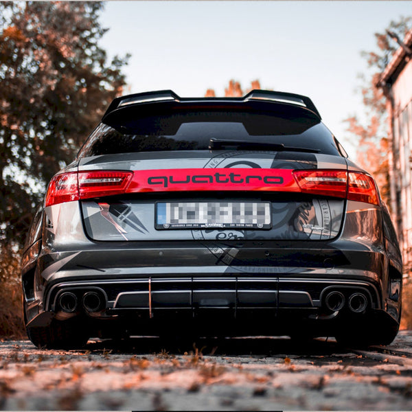 Audi - S6 / A6 S Line C7 / C7 Facelift Avant: Maxton Spoiler