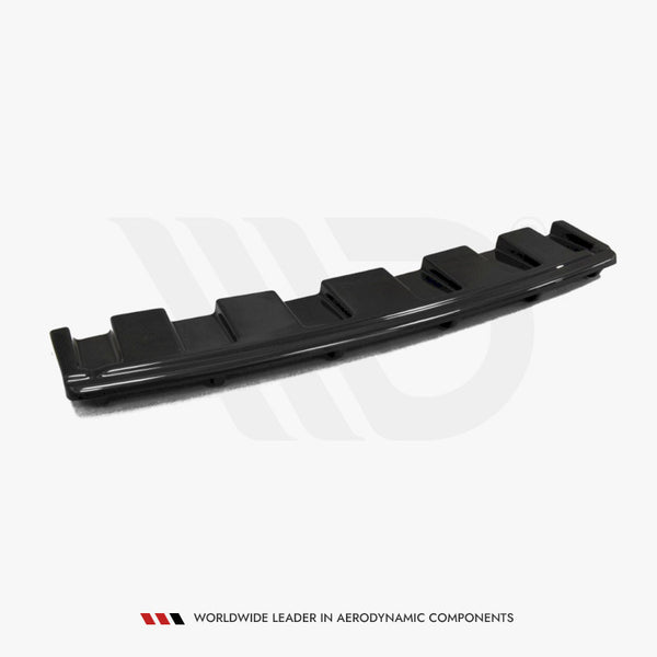 Audi - S6 C7 Avant: Maxton Central Rear Splitter (Vertical Bars)