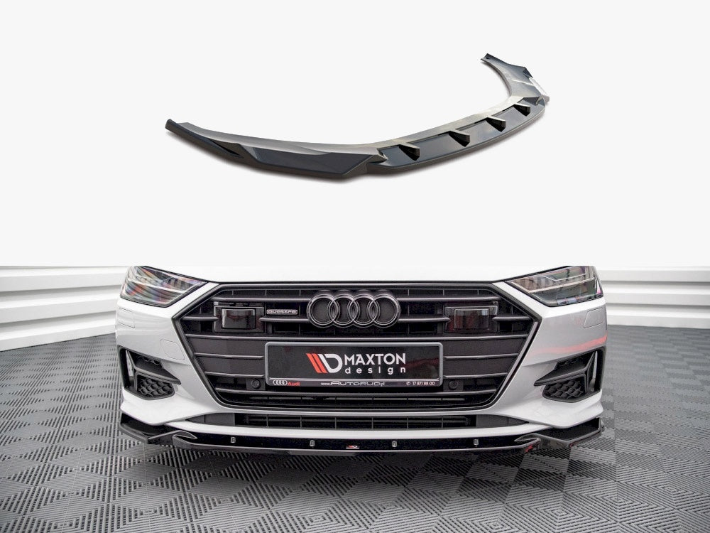 Audi - A7 C8 (2018-): Maxton Front Splitter V2