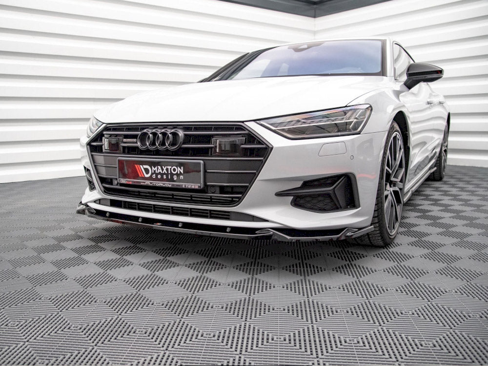 Audi - A7 C8 (2018-): Maxton Front Splitter V2