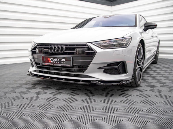 Audi - A7 C8 (2018-): Maxton Front Splitter V2