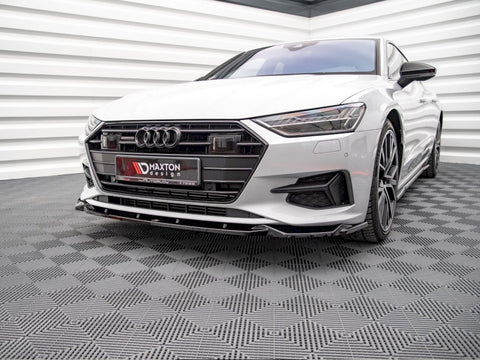 Audi - A7 C8 (2018-): Maxton Front Splitter V2