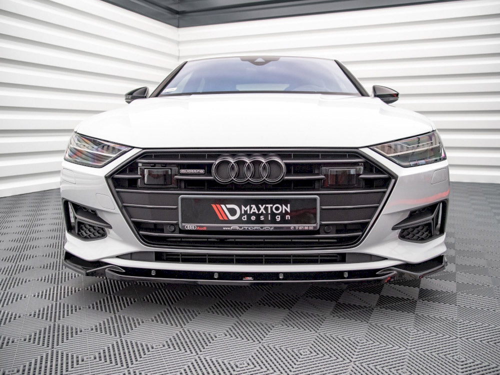 Audi - A7 C8 (2018-): Maxton Front Splitter V2
