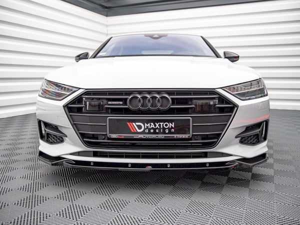 Audi - A7 C8 (2018-): Maxton Front Splitter V2