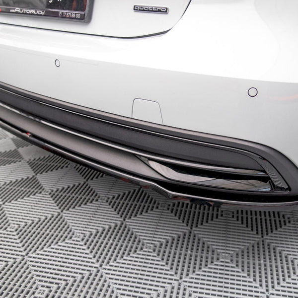 Audi - A7 C8: Maxton Central Rear Splitter