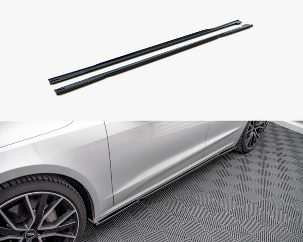 Audi - A7 C8 (2018-): Maxton Side Skirts