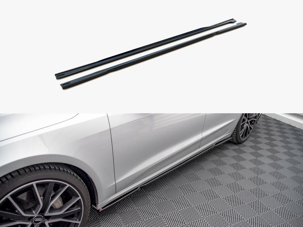 Audi - A7 C8 (2018-): Maxton Side Skirts