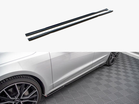 Audi - A7 C8 (2018-): Maxton Side Skirts