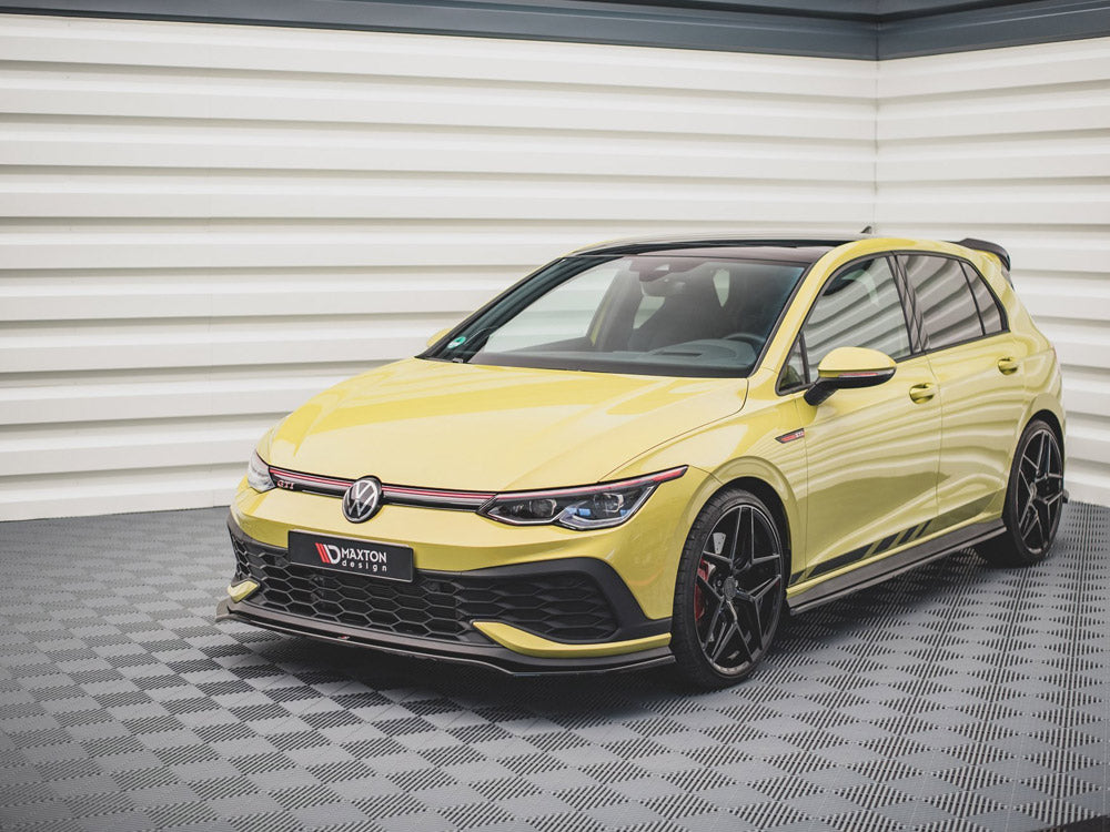 VW - Golf 8 GTI Clubsport: Maxton Front Splitter V3
