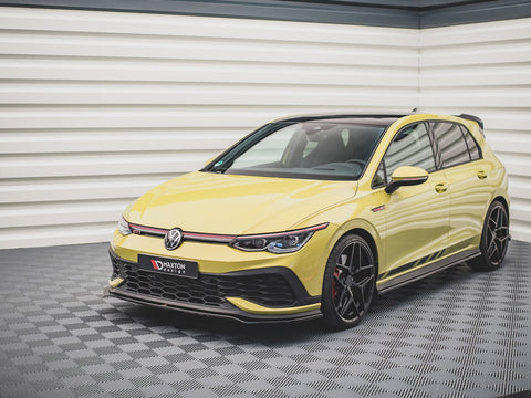 VW - Golf 8 GTI Clubsport: Maxton Front Splitter V3