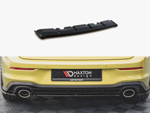 VW - Golf 8 GTI Clubsport (2020-): Maxton Central Rear Splitter