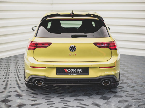 VW - Golf 8 GTI Clubsport (2020-): Maxton Central Rear Splitter