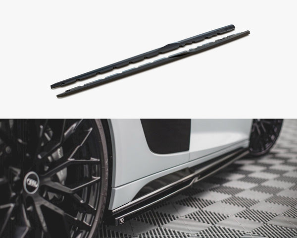 Audi - R8 MK2 Facelift: Maxton Side Skirts V1