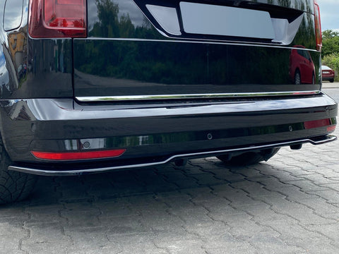 VW - Caddy MK4: Maxton Rear Splitter (Vertical Bars)