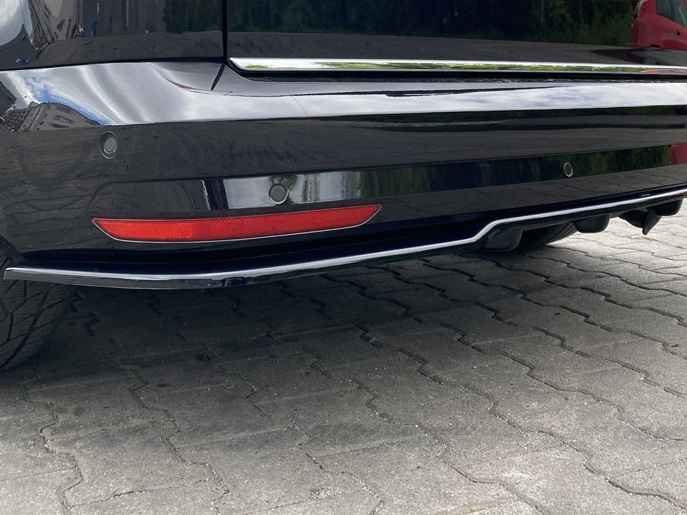 VW - Caddy MK4: Maxton Rear Splitter (Vertical Bars)