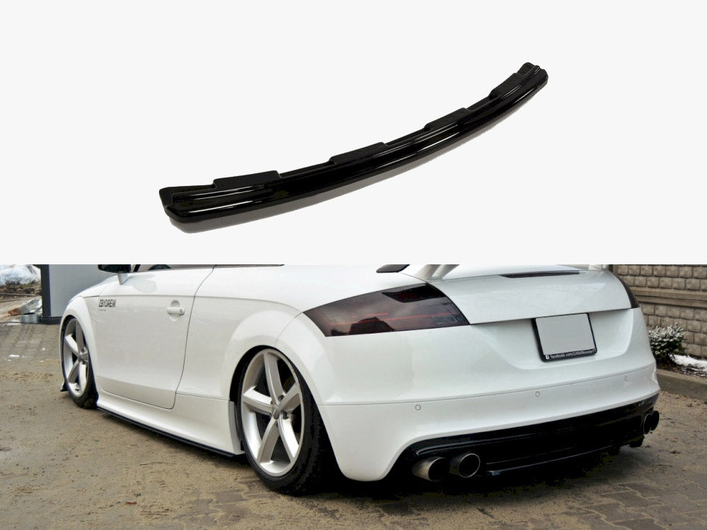 Audi - TT S 8J: Maxton Central Rear Splitter (Vertical Bars)