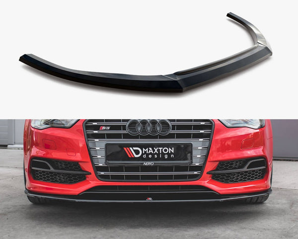 Audi - S3 / A3 S Line 8V Sedan / Cabrio (2013-2016): Maxton Front Splitter V1
