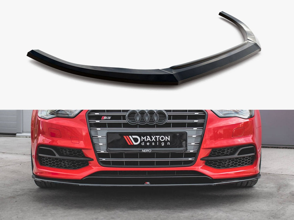 Audi - S3 / A3 S Line 8V Sedan / Cabrio (2013-2016): Maxton Front Splitter V1