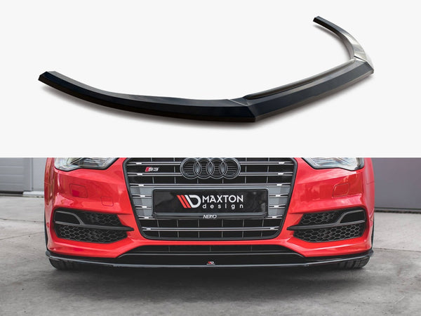 Audi - S3 / A3 S Line 8V Sedan / Cabrio (2013-2016): Maxton Front Splitter V1