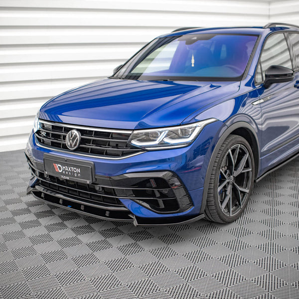 VW - Tiguan R / R Line MK2 Facelift (2020-): Maxton Front Splitter V2