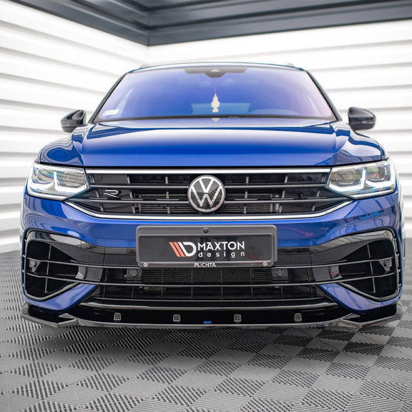 VW - Tiguan R / R Line MK2 Facelift (2020-): Maxton Front Splitter V3