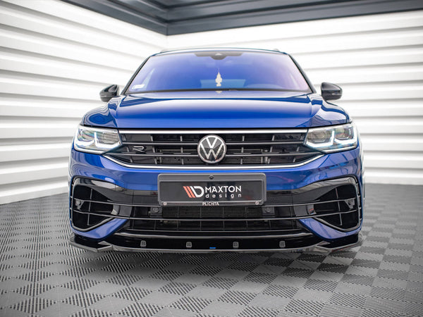 VW - Tiguan R / R Line MK2 Facelift (2020-): Maxton Front Splitter V3