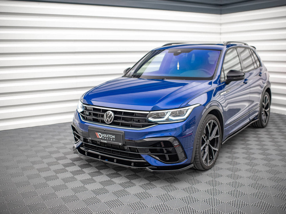 VW - Tiguan R / R Line MK2 Facelift (2020-): Maxton Front Splitter V3