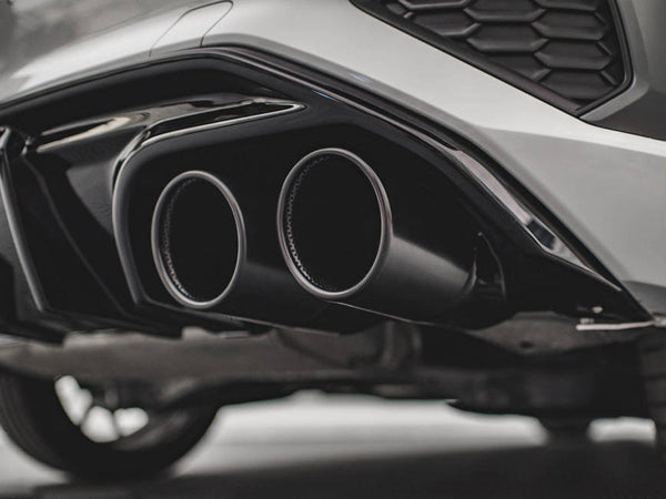 Audi - A3 S Line Sportback 8Y: Maxton Rear Diffuser + Exhaust Ends Imitation