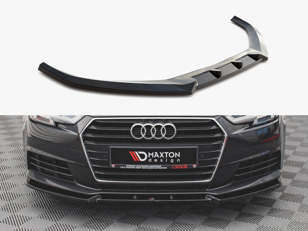 Audi - A4 B9: Maxton Front Splitter V1