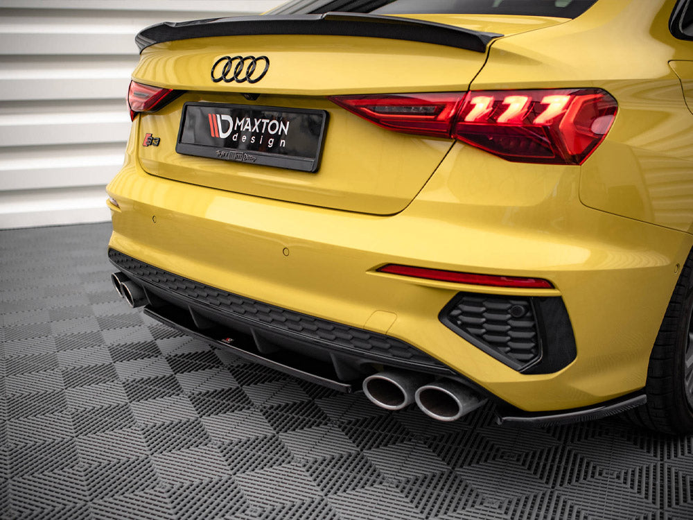 Audi - S3 Sedan 8Y: Maxton Central Rear Splitter