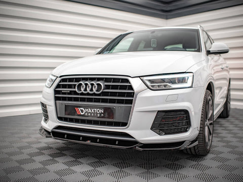 Audi - Q3 Sport 8U Facelift: Maxton Front Splitter V1