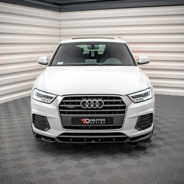 Audi - Q3 Sport 8U Facelift: Maxton Front Splitter V1