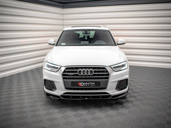 Audi - Q3 Sport 8U Facelift: Maxton Front Splitter V1