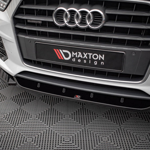 Audi - Q3 Sport 8U Facelift: Maxton Front Splitter V1