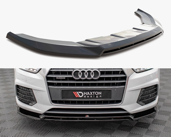 Audi - Q3 Sport 8U Facelift: Maxton Front Splitter V2