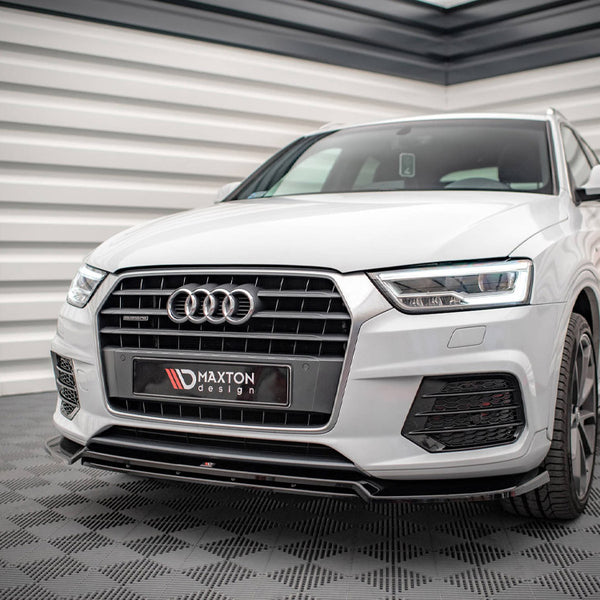Audi - Q3 Sport 8U Facelift: Maxton Front Splitter V2
